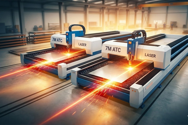 Double the Scale, Double the Speed: How a Dual 7-Meter ATC CNC Laser Setup Revolutionized Structural Steel Fabrication